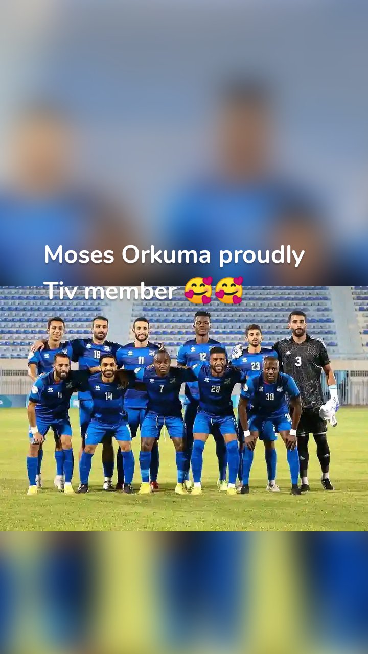 Moses Orkuma proudly Tiv member 🥰🥰